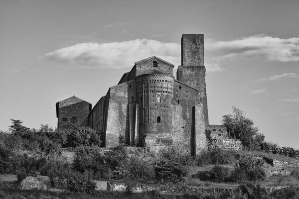 Etruscan monestry, Tuscania