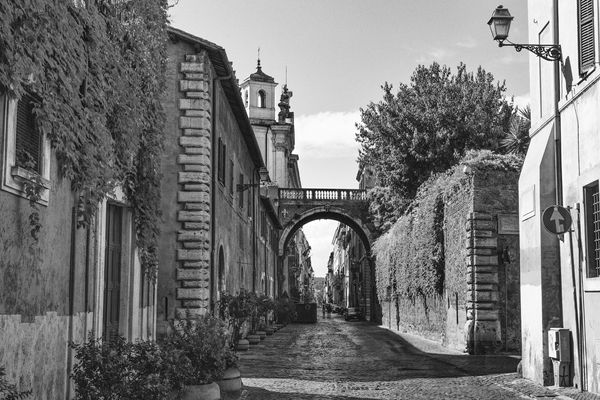 Cobbled backstreet