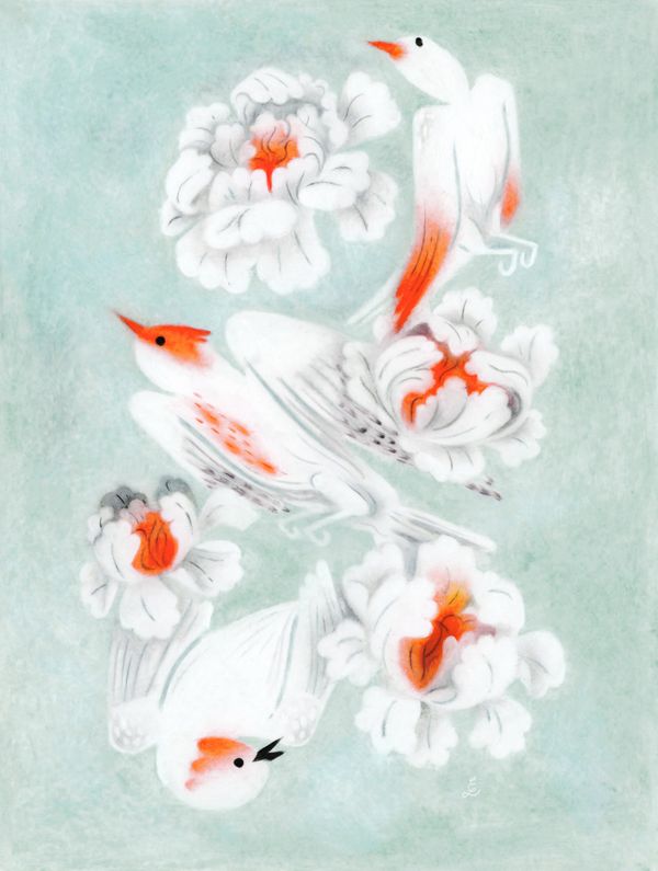 Trois oiseaux