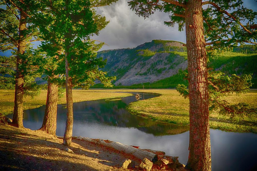 Madison Creek at Sunset