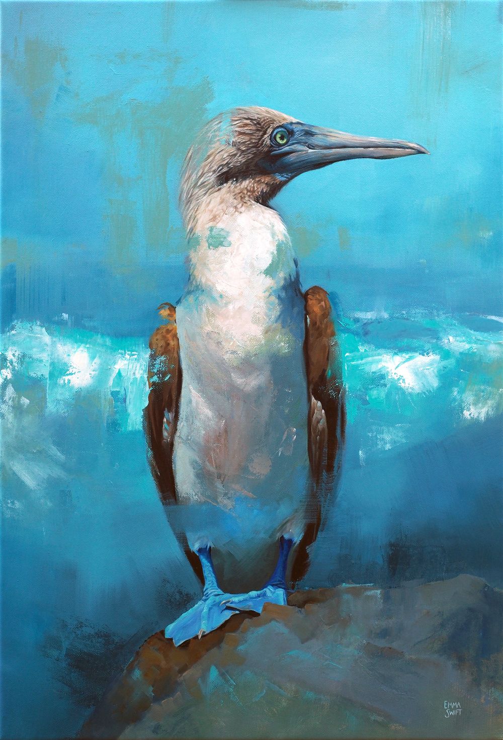 Blue-Footed Booby by Emma Swift