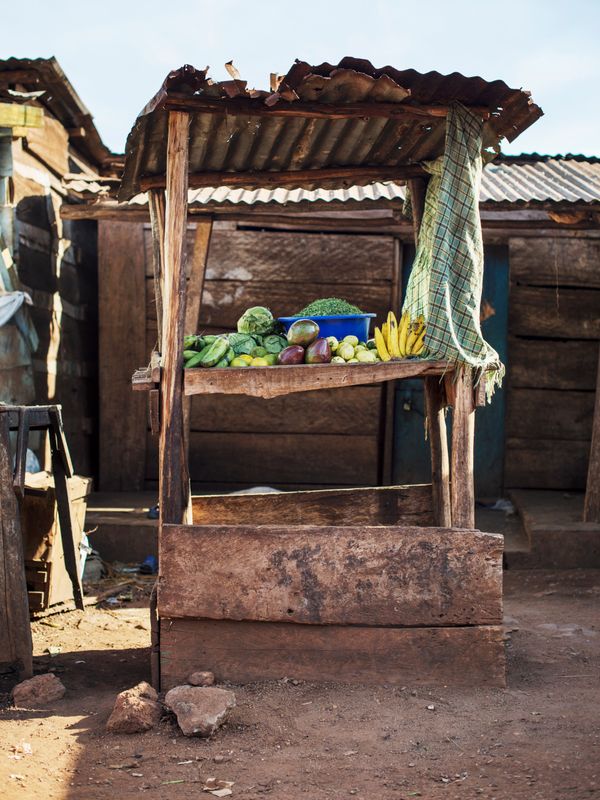 Market Stand in Uganda