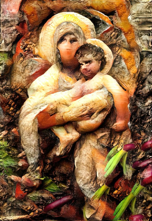 The Holy Child with Rotting Fruit