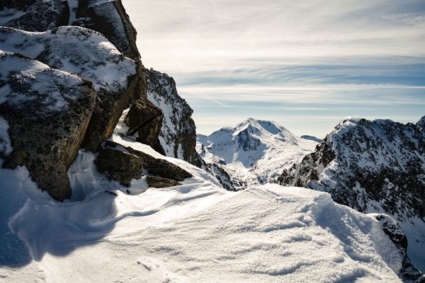 Summit of the Campbieil peak(3173m)