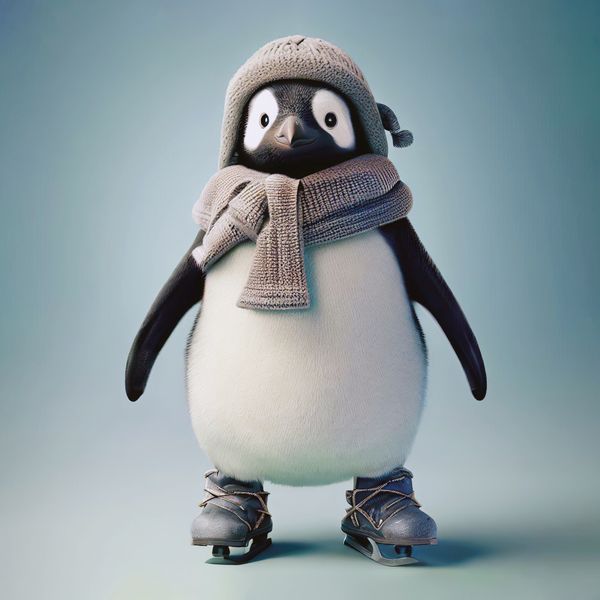 Pingu the Ice Skating Penguin