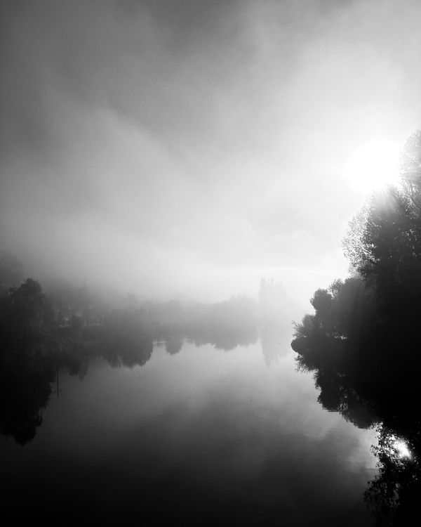 Mist over the river