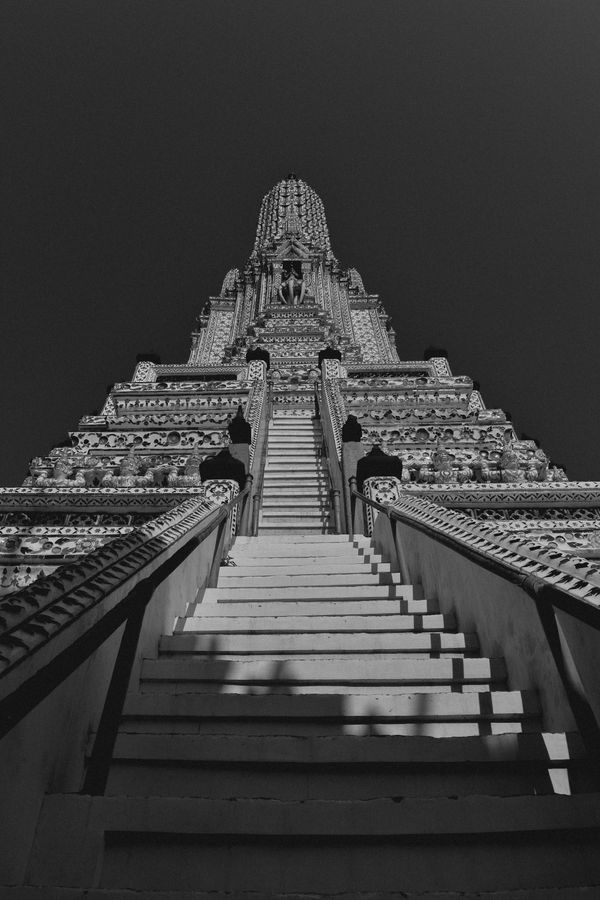 The Ascent to Wat Arun