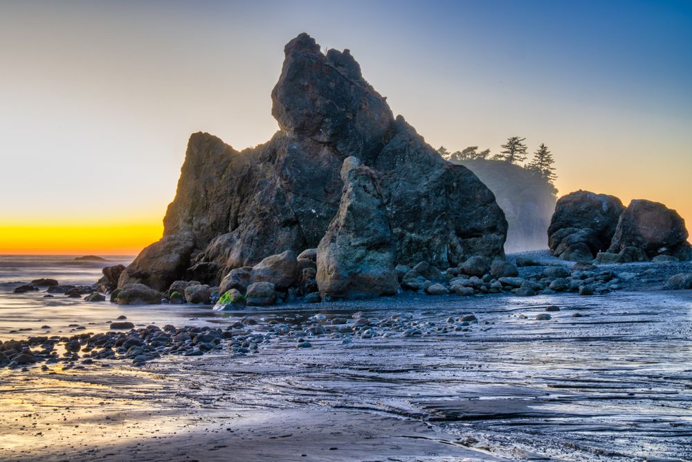 Ruby Beach Sunset